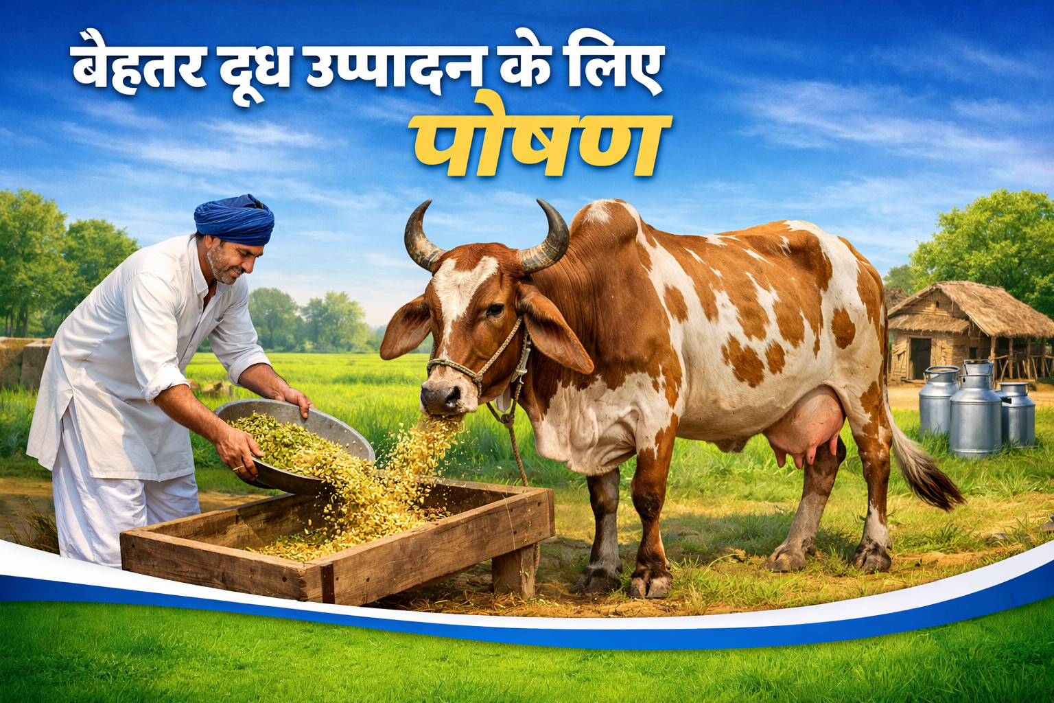 बेहतर दूध उत्पादन के लिए डेयरी पोषण से जुड़े सुझाव।